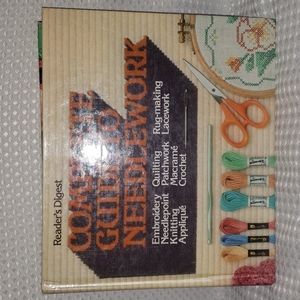 Vintage Reader's Digest Complete Guide To Needlework 1981 Hardcover Book